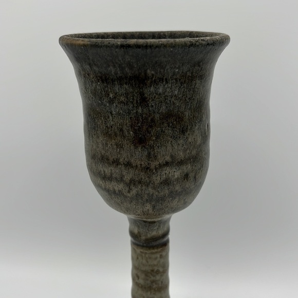 CHRISTOPHER ROBIN STONEWEAR TALL CERAMIC GOBLET - Picture 2 of 9